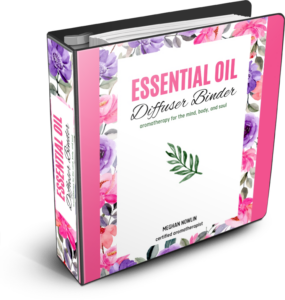 Essential Oil Diffuser Binder